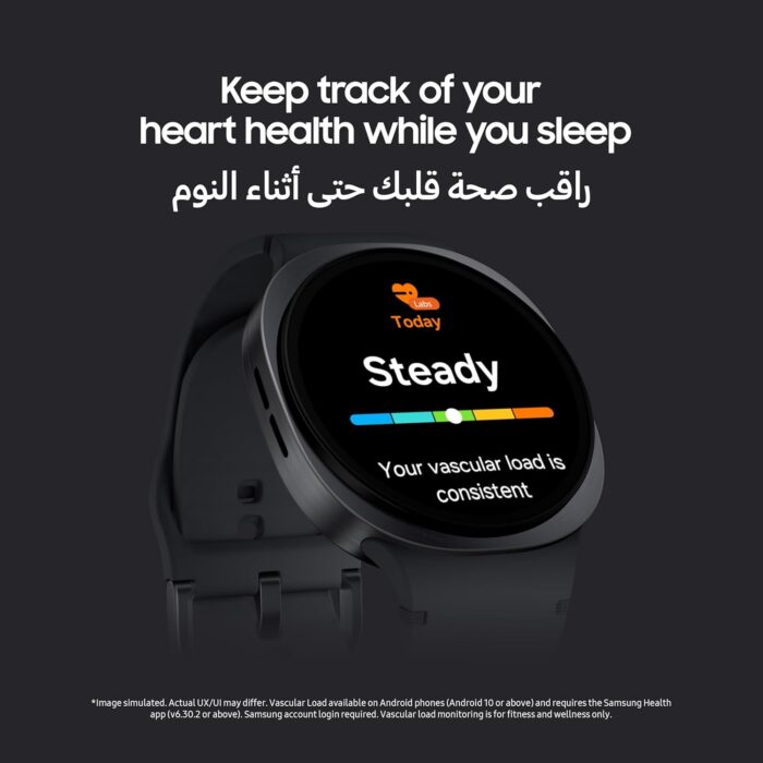 Samsung Galaxy Watch8 Silver, LTE, 44mm Smartwatch, Everyday Health Coach, Cushion Design, Dynamic Lug System, 3nm Processor, Sleep Coaching, Running Coach (UAE Version) - Image 6