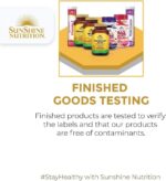 Sunshine Nutrition Zinc 50 Mg 100 Tablets | To Promote Immune Function & Skin Health | Suitable For Vegetarian - Image 6