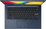 ASUS Vivobook 14" FHD Laptop, Intel Core i3-1315U Processor, 8GB RAM, 128GB SSD, Windows 11 Home, Intel UHD Graphics, Wi-Fi, Bluetooth, Quiet Blue, X1404VA-I38128 - Image 2