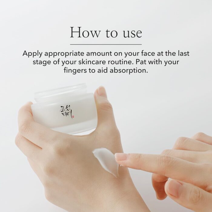 Beauty of Joseon Dynasty Cream Korean Face Moisturizer Rice Ginseng for Dry Acne Sensitive Skin Daily Hydration Korean Skincare for Men and Women 50ml - Image 6