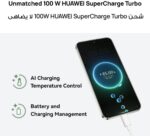 HUAWEI nova 13 Smartphone, 6.7-inch OLED flat-edge screen, 12GB+256GB, 60MP Front Ultra-Wide Portrait Camera, AI Best Expression, 100W SuperCharge Turbo, 5000mAh, Black + Gift - Image 8