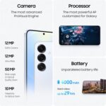 Samsung Galaxy S25 AI Phone, 128GB Storage, 12GB RAM, Blueblack, Android Smartphone, 50MP Camera, Long Battery Life (UAE Version) - Image 5