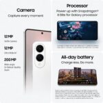 SAMSUNG Galaxy S25 Edge Phone, 512 GB AI Smartphone, Unlocked Android, Night Video, Fast Processor, ProScaler Display, All-Day Battery, 2025, US 1 Yr Manufacturer Warranty, Titanium Icyblue - Image 4