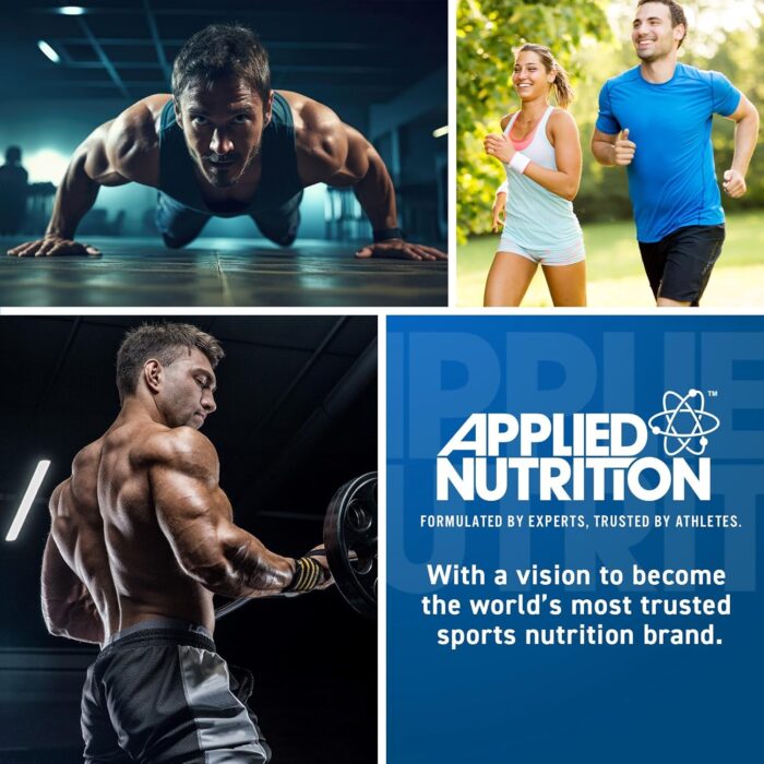 Applied Nutrition Tri-Magnesium Powder 3 in 1 - Magnesium Glycinate Supplements for Bone, Muscle, Nervous System Sleep Health - 300 mg per Serving (200g - 50 Servings) (Blue Raspberry) - Image 6