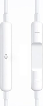 Ajwaa Exclusive Deal 2in1BOX, Handsfree,Headphones, Earphones for All Android & iOS Devices 3.5 mm Jack and USB C Earphone with Microphone Wired Earphones HiFi Stereo Sound Headphone - Image 2