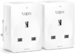 Tapo Smart Plug Wi-Fi Outlet, Works with Amazon Alexa & Google Home, Wireless Smart Socket, Device Sharing, Without Energy Monitoring, Alexa Plug, No Hub Required,Tapo P100(2-pack), packaging may vary