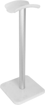 Headphone Stand, Non Slip Gaming Headset Holder, ABS TPU Aluminium Alloy Earbuds Mount for All Earphone Accessories. (White) - Image 8