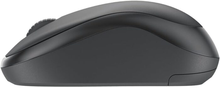 Logitech M240 Silent Bluetooth Mouse, Wireless, Compact, Portable, Smooth Tracking, 18-Month Battery, for Windows, macOS, ChromeOS, Compatible with PC, Mac, Laptop, Tablets - Graphite - Image 3