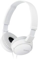 Sony MDR ZX110AP Wired On Ear Headphones with tangle free cable, 3.5mm Jack, Headset with Mic for Phone Calls, White, MDRZX110AP/W - Image 4