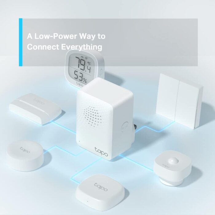 Tapo H100 Smart Hub with Chime, Works with Tapo Doorbell Camera, Smart Switch, Button and Sensor,Whole-Home Coverage,Connect Up to 64 Devices,19 Ringtones,Energy-Efficient, Quick and Easy Setup - Image 3