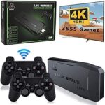 64G Retro Game, HD Classic Game, 10000+ Built-in Games, 9 Emulators, HDMI Output TV Video Games, High Definition Game with Dual 2.4G Wireless Controllers - Image 3
