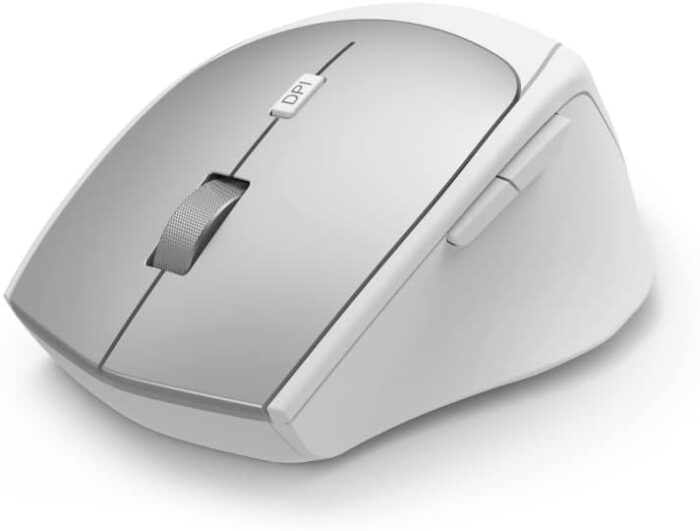 Hama D3182676 KMW-700 Gulf Wireless Keyboard and Mouse Set, Silver/White - Image 2