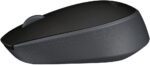 Logitech M171 Wireless Mouse for PC, Mac, Laptop, 2.4 GHz with USB Mini Receiver, Optical Tracking, 12-Months Battery Life, Ambidextrous - Black - Image 4