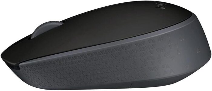 Logitech M171 Wireless Mouse for PC, Mac, Laptop, 2.4 GHz with USB Mini Receiver, Optical Tracking, 12-Months Battery Life, Ambidextrous - Black - Image 4