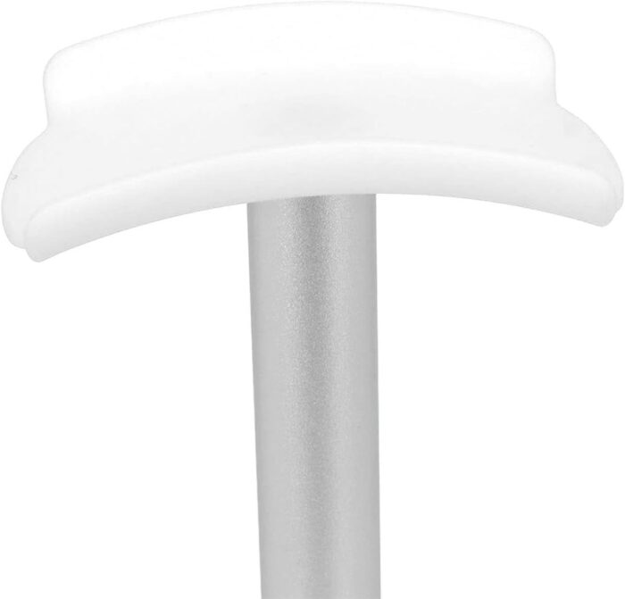 Headphone Stand, Non Slip Gaming Headset Holder, ABS TPU Aluminium Alloy Earbuds Mount for All Earphone Accessories. (White) - Image 7