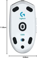 Logitech G305 Lightspeed Wireless Gaming Mouse, HERO Sensor, 12,000 DPI, Lightweight, 6 Programmable Buttons, 250h Battery Life, On-Board Memory, Compatible with PC / Mac - White - Image 11