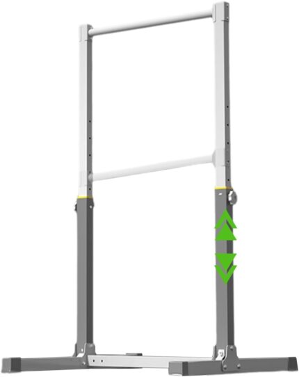 UimoKi Multifunctional Pull Up Bar Chin Up Bar Dip Station for Home Gym Strength Training Adjustable Pullup Fitness Equipment Exercise Rack