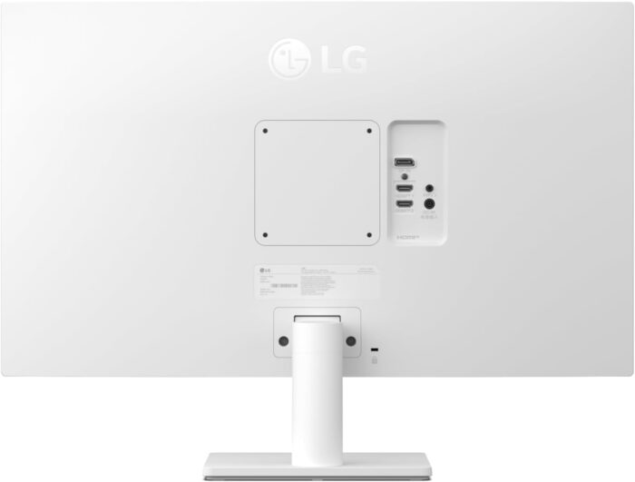 LG UltraFine Monitor 27US550 - 4K UHD IPS 27 inch, 60Hz, 5ms, DCI-P3 90%, 10bit, HDR10, Flicker safe & Reader Mode, Smart Energy Saving, Height-Tilt-Pivot-Swivel Adjustment, DP1.4, HDMI, White - Image 3