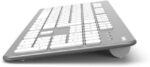 Hama D3182676 KMW-700 Gulf Wireless Keyboard and Mouse Set, Silver/White - Image 4