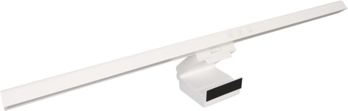 Dpofirs Computer Screen Monitor Lamp, PC Monitor Light Bar, e-Reading LED Lamp with Stepless Dimmable, Touch Control, Quick Reading Mode, 3 Color Temperature Adjustment, Timer 60min Off (White)