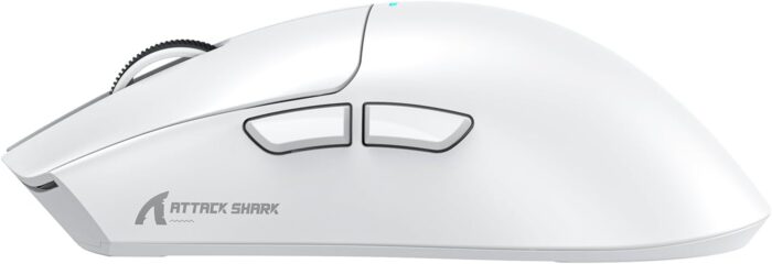 ATTACK SHARK X11 Gaming Mouse with Magnetic Charging Dock, PixArt PAW3311 Gaming Sensor, BT/2.4G Wireless/Wired Gaming Mouse, 22000DPI, Office Mice Gamer Mice for Win11/Xbox/PS/Mac(White) - Image 9