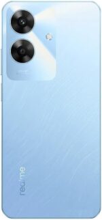 realme Note 60 Dual SIM 4G Smartphone, 128GB Storage, 4GB RAM, 6.74" 90Hz Display, 32MP Camera, 5000mAh Battery, IP64 Dust & Splash Resistant, 12 Months Warranty - Middle East Version (Voyage Blue)