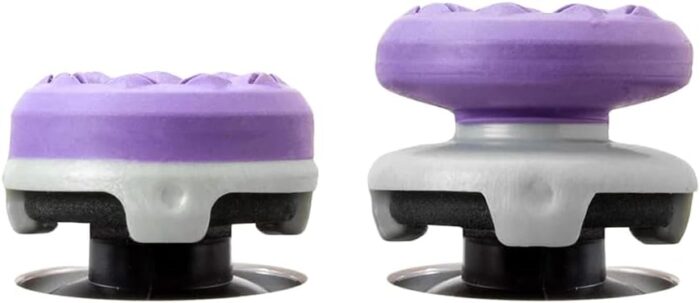 FPS Freek Galaxy Purple for PlayStation 4 (PS4) and PlayStation 5 (PS5), Performance Thumbsticks, 3D Texture Thumb Grip Stick Joystick Thumbstick, Thumbstick Extender for PS5 (1 High-Rise, 1 Mid-Rise) - Image 7