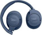 JBL Tune 770NC Adaptive Noise Cancelling Wireless Over-Ear Headphones, Pure Bass Sound, Smart Ambient, Bluetooth 5.3, Le Audio, VoiceAware, 70H Battery, Multi-Point Connect - Blue, JBLT770NCBLU - Image 6