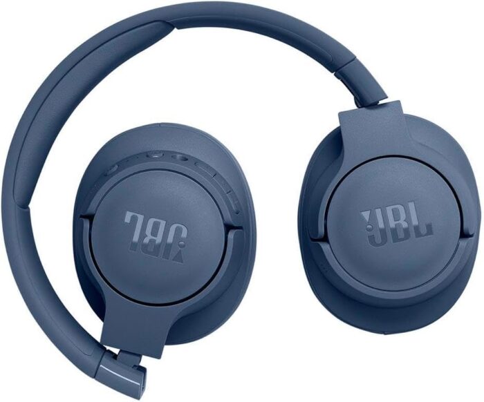 JBL Tune 770NC Adaptive Noise Cancelling Wireless Over-Ear Headphones, Pure Bass Sound, Smart Ambient, Bluetooth 5.3, Le Audio, VoiceAware, 70H Battery, Multi-Point Connect - Blue, JBLT770NCBLU - Image 6