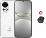 HUAWEI nova 13 Smartphone, 6.7-inch OLED flat-edge screen, 12GB+256GB, 60MP Front Ultra-Wide Portrait Camera, AI Best Expression, 100W SuperCharge Turbo, 5000mAh, White + Gift