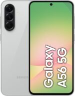 Samsung Galaxy A56 5G, Android Smartphone, 256GB Storage, 12GB RAM, Awesome Lightgray, 6x OS Upgrades, Large Display, Long Battery Life (UAE Version)