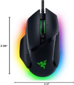 Razer Basilisk V3 Customizable Ergonomic Gaming Mouse: Fastest Mouse Switch, Chroma RGB Lighting 26K DPI Optical Sensor 11 Programmable Buttons HyperScroll Tilt Wheel - Classic Black - Image 3