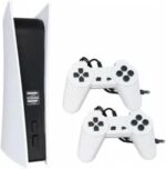 Game Station 5 USB Wired Video Game Console With 200 Classic Games 8 Bit GS5 TV Console Retro Handheld Game Player AV Output.(Small Size)
