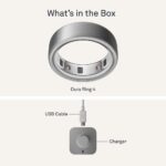 Oura Ring 4 | Smart Ring | Size First with Oura Ring 4 Sizing Kit | Sleep Tracking Wearable - Heart Rate - Fitness Tracker - Up to 8 Days Battery Life - Image 8
