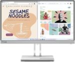Lenovo Monitor L22e-40, 21.5"FHD Display, 1x HDMI® 1.4, 1x VGA, Tilt Stand, AMD FreeSync, Cloud Grey - [67AFKACBAE] - Image 3