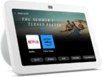 Echo Show 8 | 3rd generation (2023 release), HD smart touchscreen with spatial audio, smart home hub and Alexa, Glacier White - Image 2