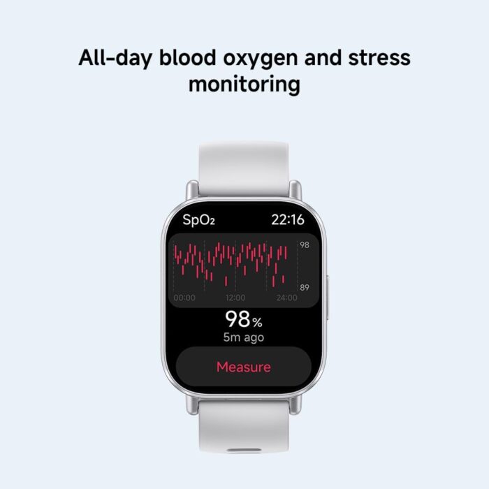 Xiaomi Redmi Watch 5 Active Midnight Black|Smartwatch| 2.0" LCD display, Long battery life, Bluetooth calling, Noise reduction, Health tracking, 5ATM waterproof, 18 days battery life - Image 7