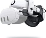 BOBOVR S3 Pro Super Strap VR Accessories Compatible with Meta Quest 3, 2 IN 1Headstrap and Head air Conditioning, 10000mah Hot-Swappable Battery Pack Fit For Oculus Quest3