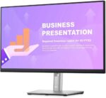 Dell P2422HE 24 Inch IPS FullHD Ultrathin Bezel Monitor With USB-C, DisplayPort, HDMI, USB, Height Adjustable Stand - Black - Image 2