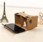 STS® Cardboard, VR Headsets 3D Box Virtual Reality Glasses With Big Clear 3D Optical Lens & Comfortable Head Strap For All 3-6 Inch SmartPhones ((Brown, 1Pack)) - Image 6