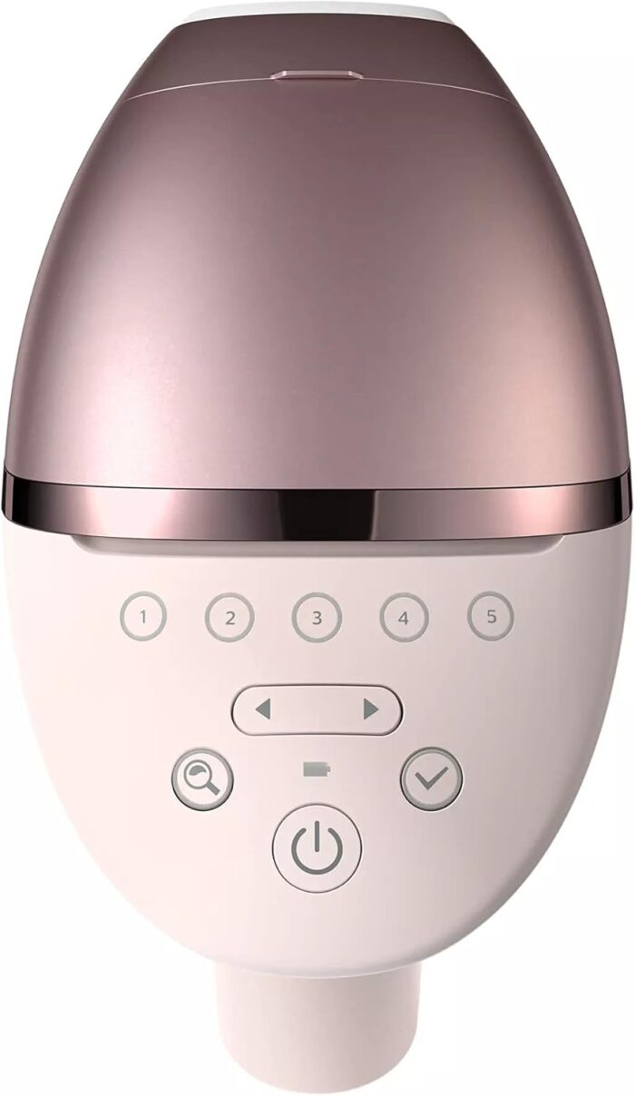 PHILIPS Lumea IPL Epilator with 4 attachments for Face, Body, Underarm and Bikini, Cordless, Model: BRI958/60, Rose Gold - Image 3