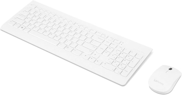 Lenovo 510 Wireless Combo Keyboard & Mouse (White) - EN-AR - Image 2
