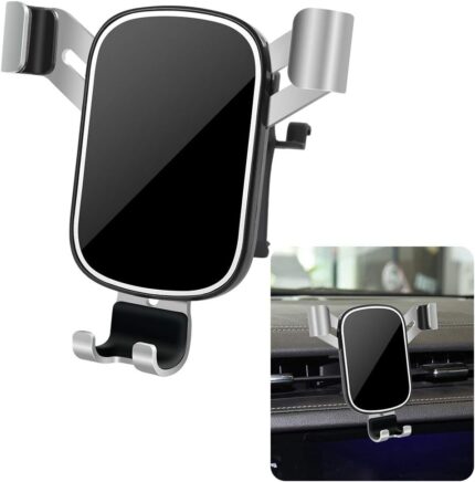 LUNQIN Car Phone Holder for Cadillac XT5 2017-2025 and Cadillac XT6 2020-2025 SUV Auto Interior Accessories Best Cell Phones Mount Cellphone Mobile Cradle Charging Navigation Bracket Vent Accessory