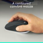 Logitech MK540 Wireless Keyboard and Mouse Combo for Windows, 2.4 GHz Wireless with Unifying USB-Receiver, Wireless Mouse, Multimedia Hot Keys, 3-Year Battery Life, PC/Laptop - Black - Image 3