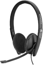 Sennheiser Pc 3.2 Chat - Lightweight Stereo Headset With Adjustable Noise-Cancelling Microphone - For Internet Telephony And E-Learners - Pc Connectivity- Great For Gaming, Work, & Study, Wired