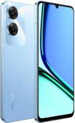 realme Note 60 Dual SIM 4G Smartphone, 128GB Storage, 4GB RAM, 6.74" 90Hz Display, 32MP Camera, 5000mAh Battery, IP64 Dust & Splash Resistant, 12 Months Warranty - Middle East Version (Voyage Blue) - Image 2
