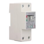 Cryfokt WiFi Smart Circuit Breaker, AC85-300V Multiple Protections Intuitive WiFi Remote Control Smart Energy Meter Switch 63A Real-time Display Smart Home