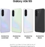 Samsung Galaxy A36 5G, Android Smartphone, 256GB Storage, 8GB RAM, Awesome Lavender, 6x OS Upgrades, Large Display, Octa-Core Processor (UAE Version) - Image 3