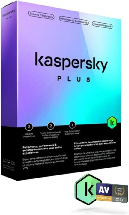 Kaspersky Plus 3 Device 1 Year Box w/o CD