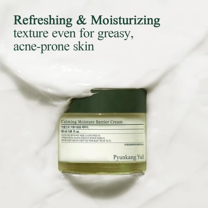 [PKY] Pyunkang Yul Calming Moisture Nourishing Cream Instantly Soothes Sensitive Skin, Face Moisturizer for Healthy Skin Vitality with Collagen, Vegan, Korean Skincare (1.69 Fl. Oz, 50ml) - Image 9